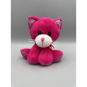 Galerie Pink Cat Hershey's Kisses Kitty Plush Small 6” Kiss On Foot